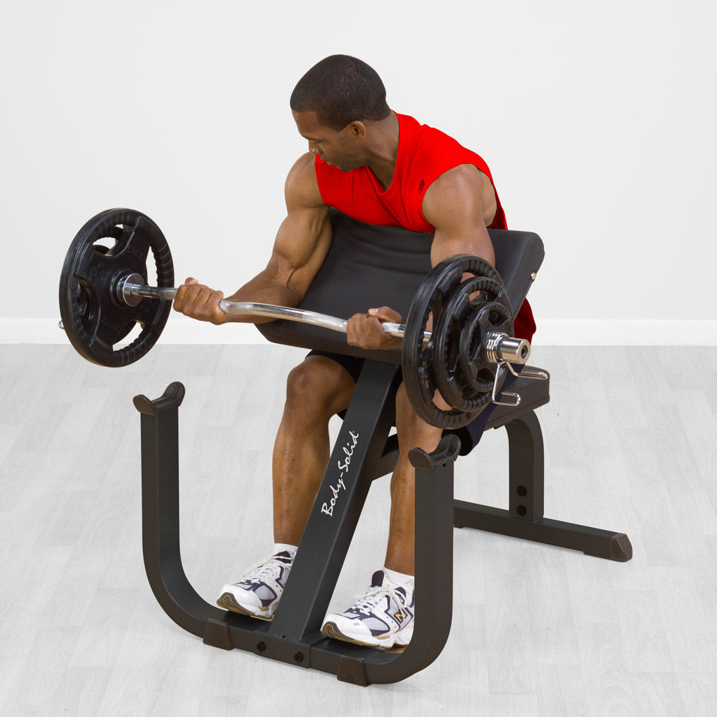 Body-Solid Preacher Curl Bench - alternate view