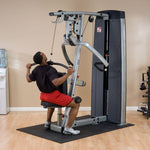 Body-Solid ProDual Press Arm Lat Machine with Weight Stack