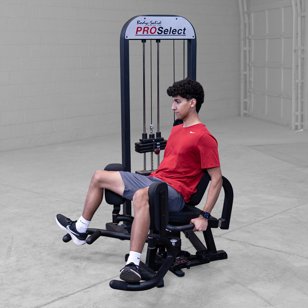 GIOT-STK inner/outer thigh machine side view