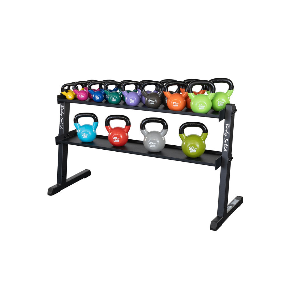 Body-Solid 2-Tier Kettlebell Rack