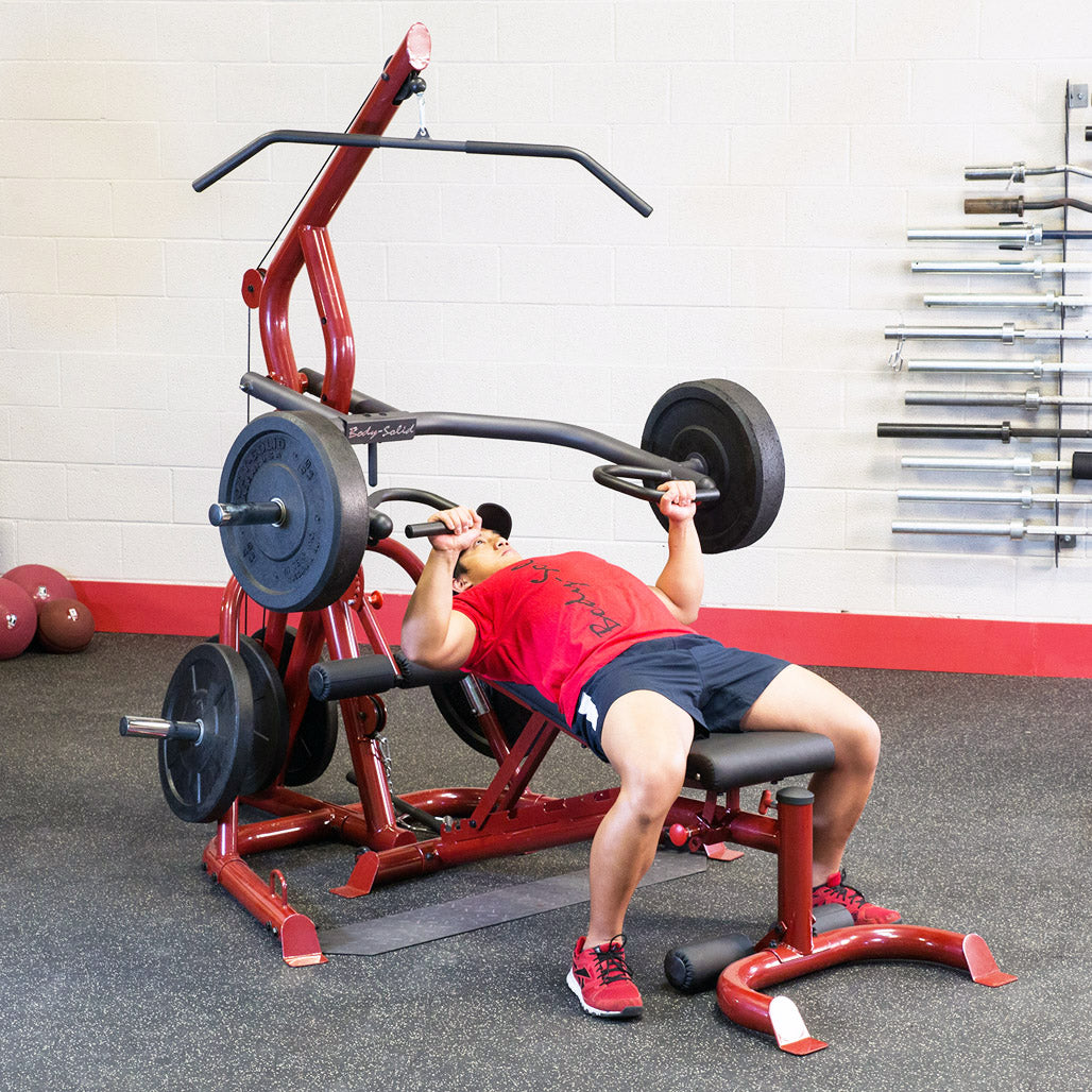 Body-Solid GLGS100 Corner Leverage Gym - view 5