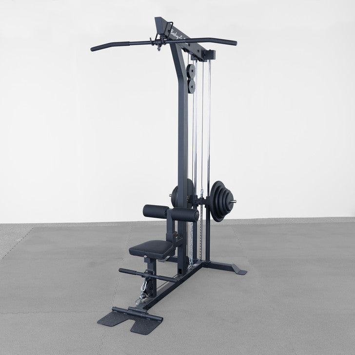 Body Solid Lat Machine With Weight Stack