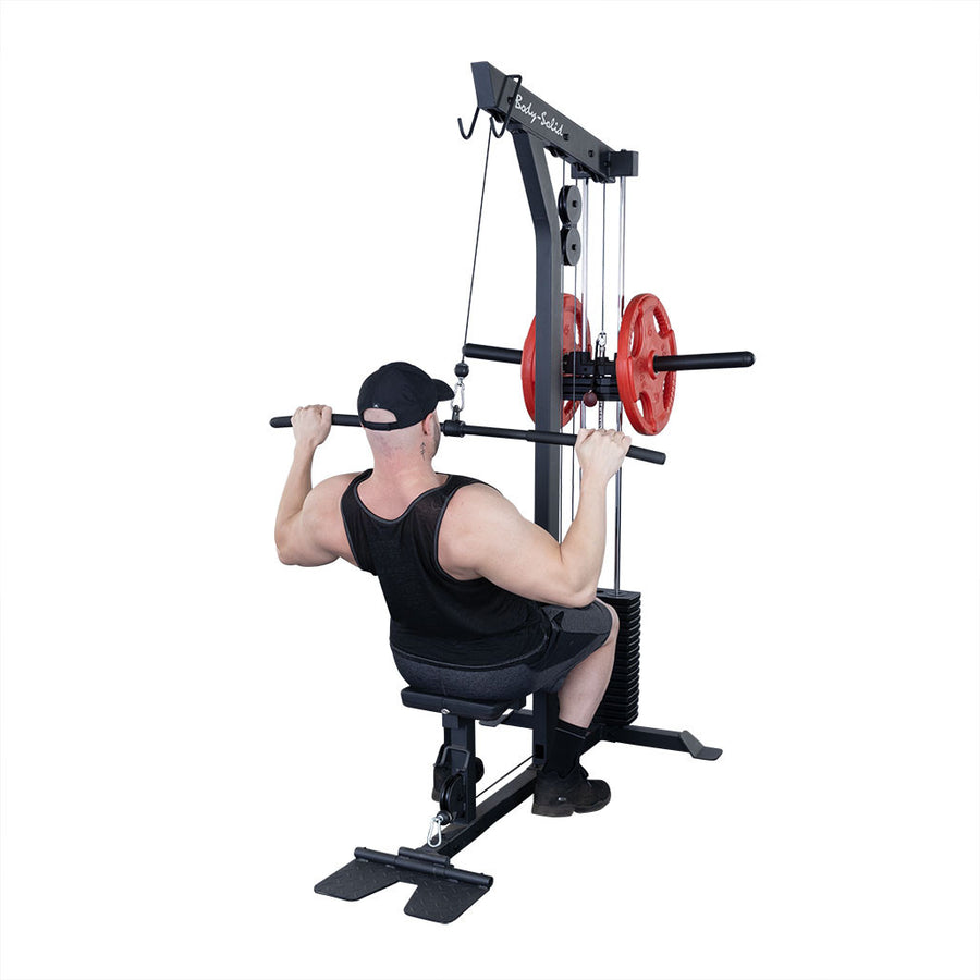 Body-Solid Lat Machine, Plate Load