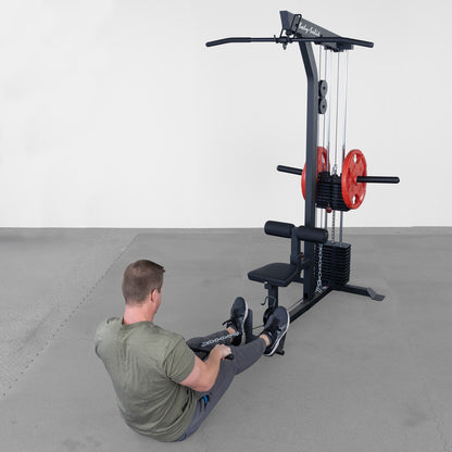 Body Solid Lat Machine With Weight Stack