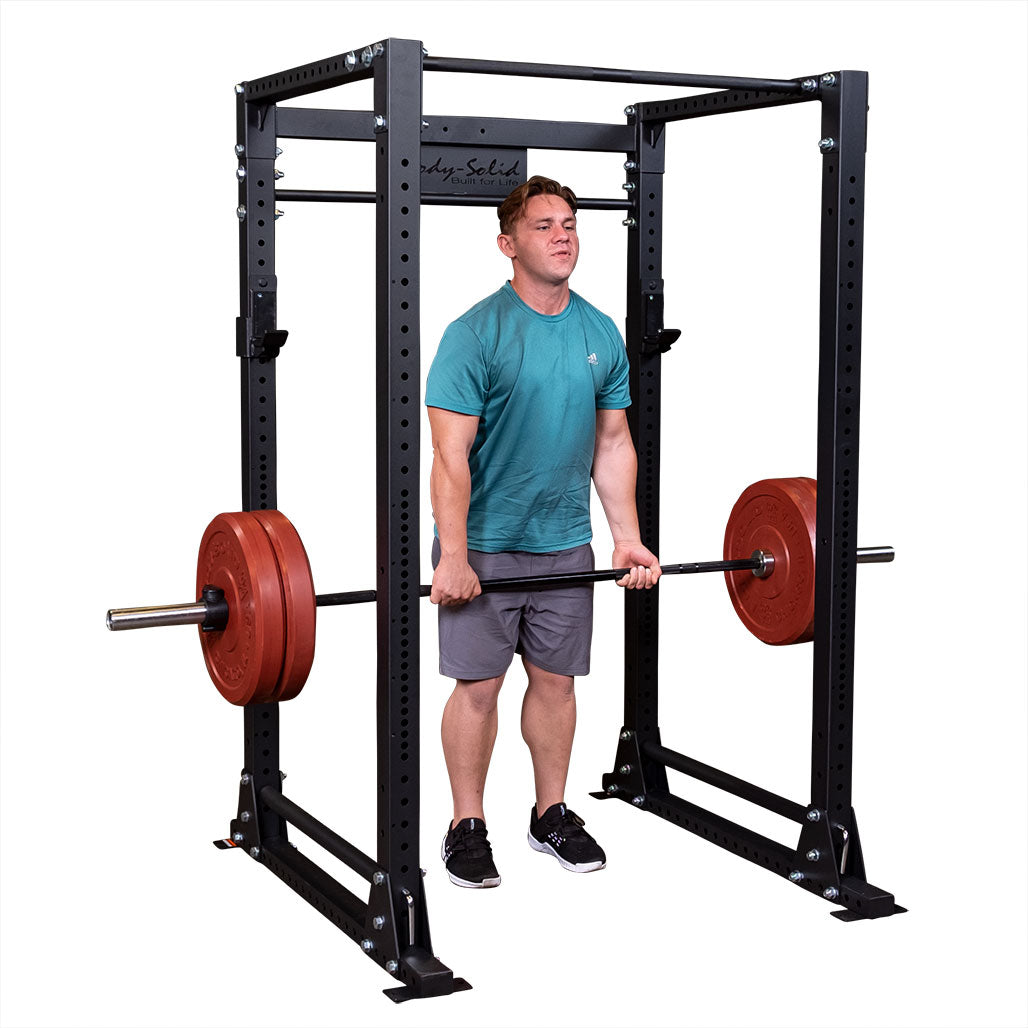 Body Solid GPR400 Power Rack - angled view