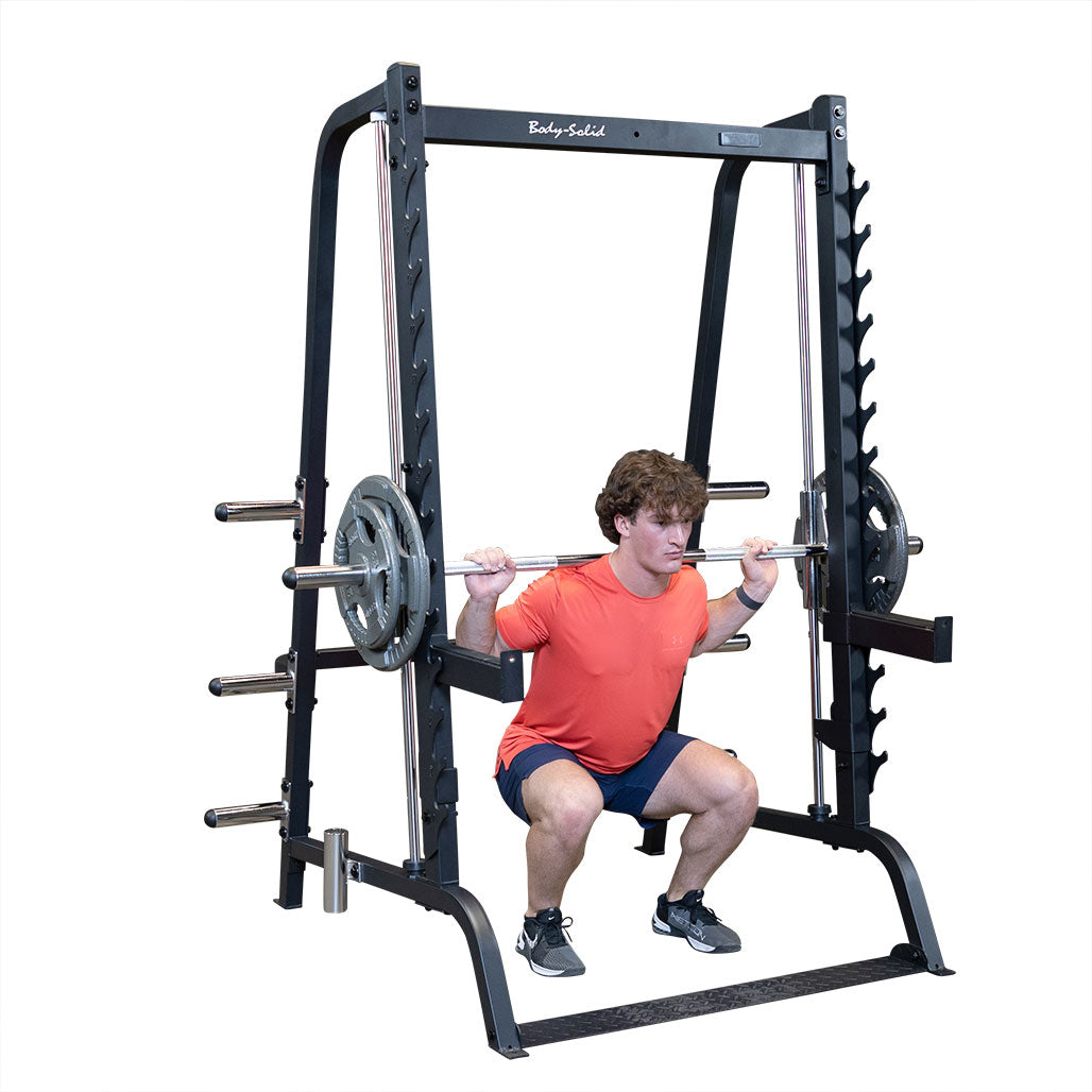 Body-Solid Series 7 Smith Machine Gym Package - Smith machine view