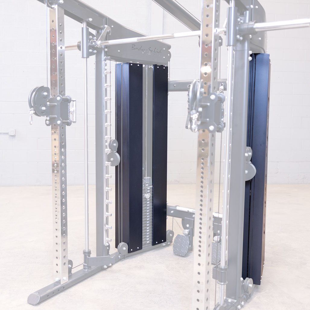Body-Solid GSFR100SH Functional Trainer Weight Stack Shrouds - view 2