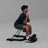 Body-Solid Sissy Squat - in use, banded exercise