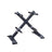 Body-Solid X-Factor Weight Plate Tree - front view