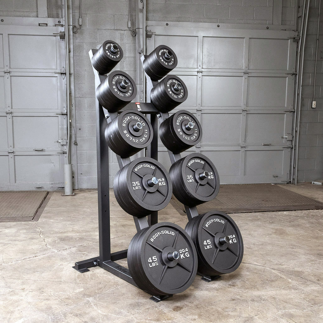 Body-Solid cast iron Olympic weight set