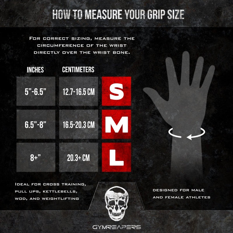 Gymreapers Lifting Grips - Red