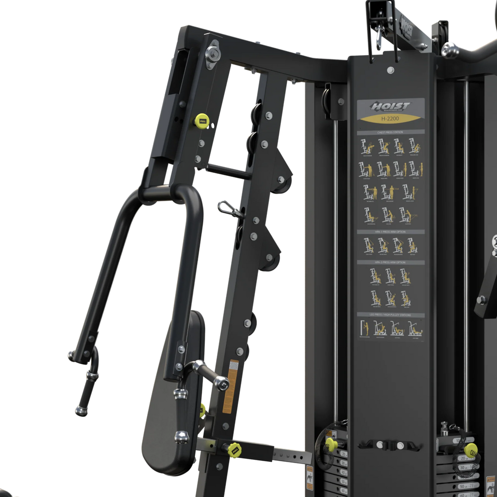 Gimnasio múltiple de 2 pilas Hoist Fitness H-2200 
