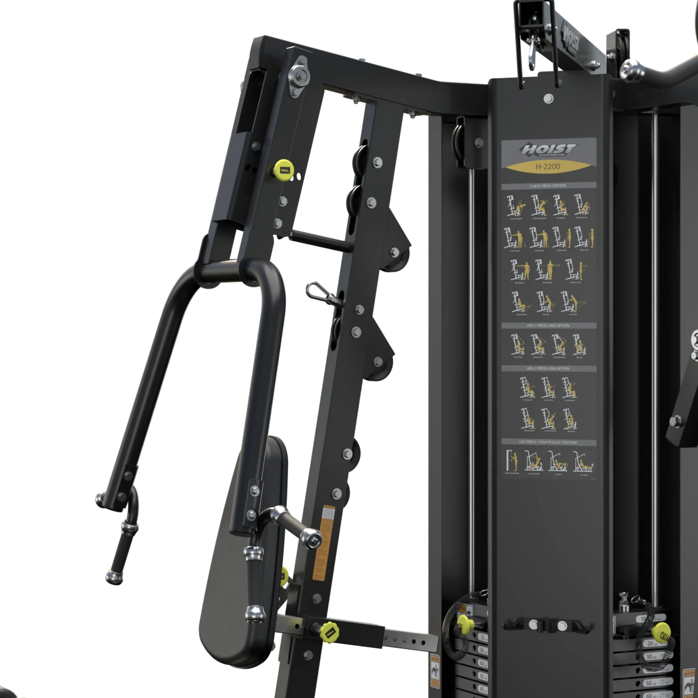 Hoist Fitness H-2200 2 Stack Multi Gym