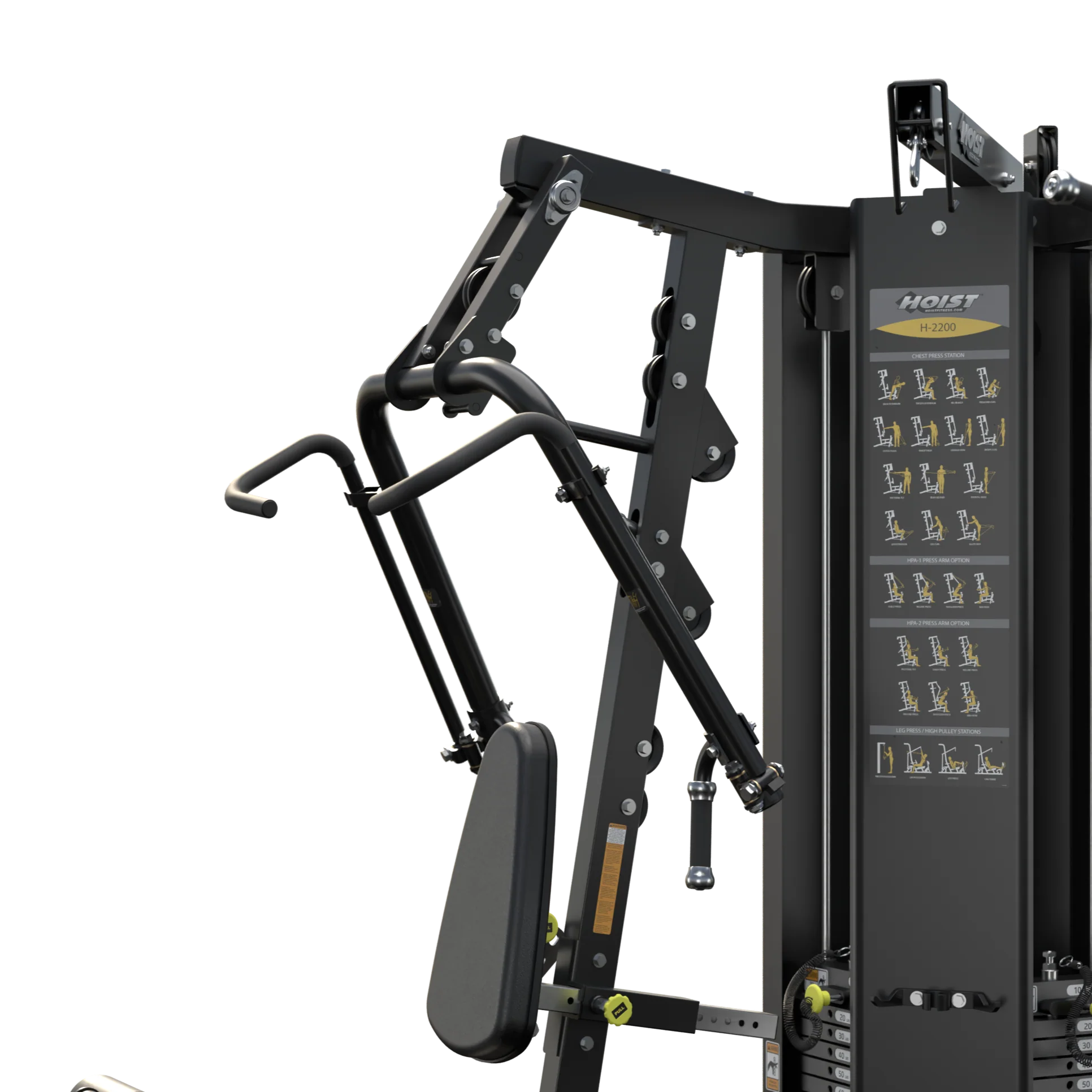 Hoist Fitness H-2200 2 Stack Multi Gym