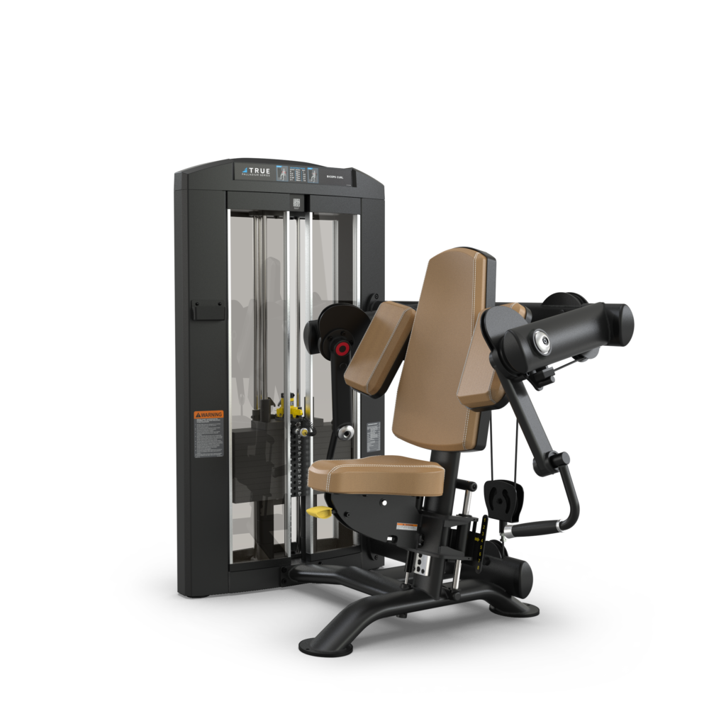 True Fitness SPL-0600 Seated Bicep Curl