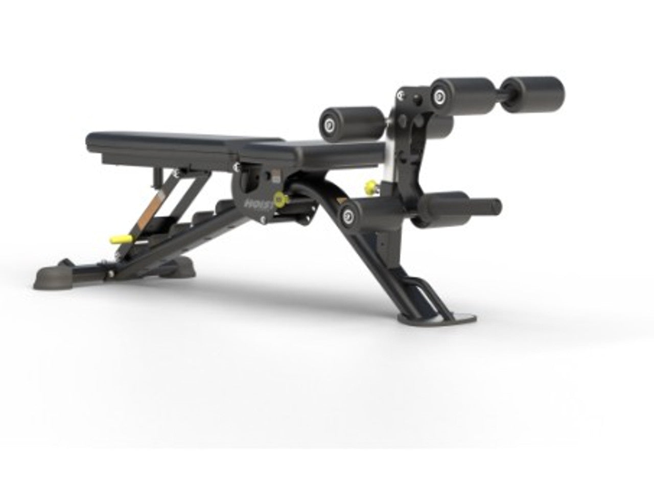 Hoist Fitness Leg Extension / Leg Curl Attachment - New Matte Black Color