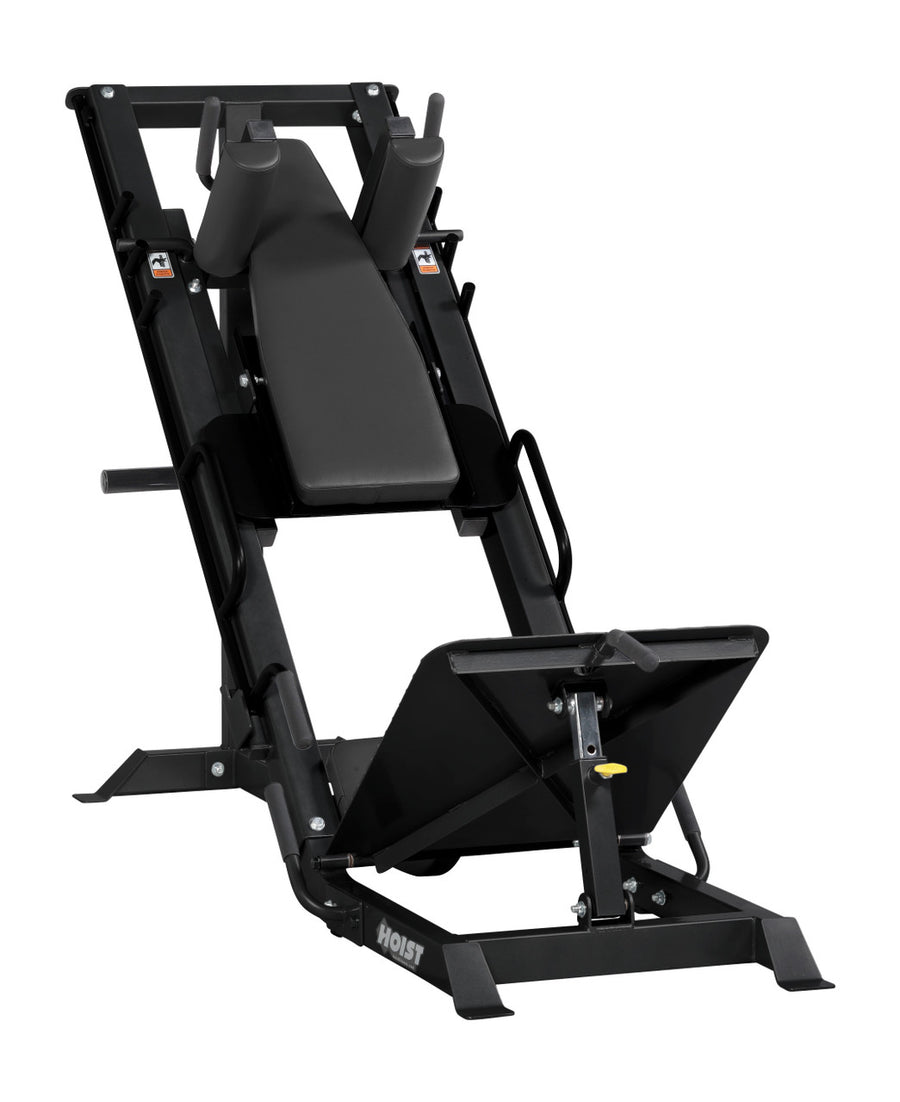Hoist Fitness HF 4357 Leg Press / Hack Squat - New Matte Black Color