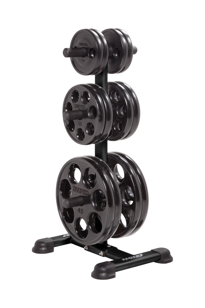 Hoist Fitness HF 5444 Olympic Weight Tree - New Matte Black Color