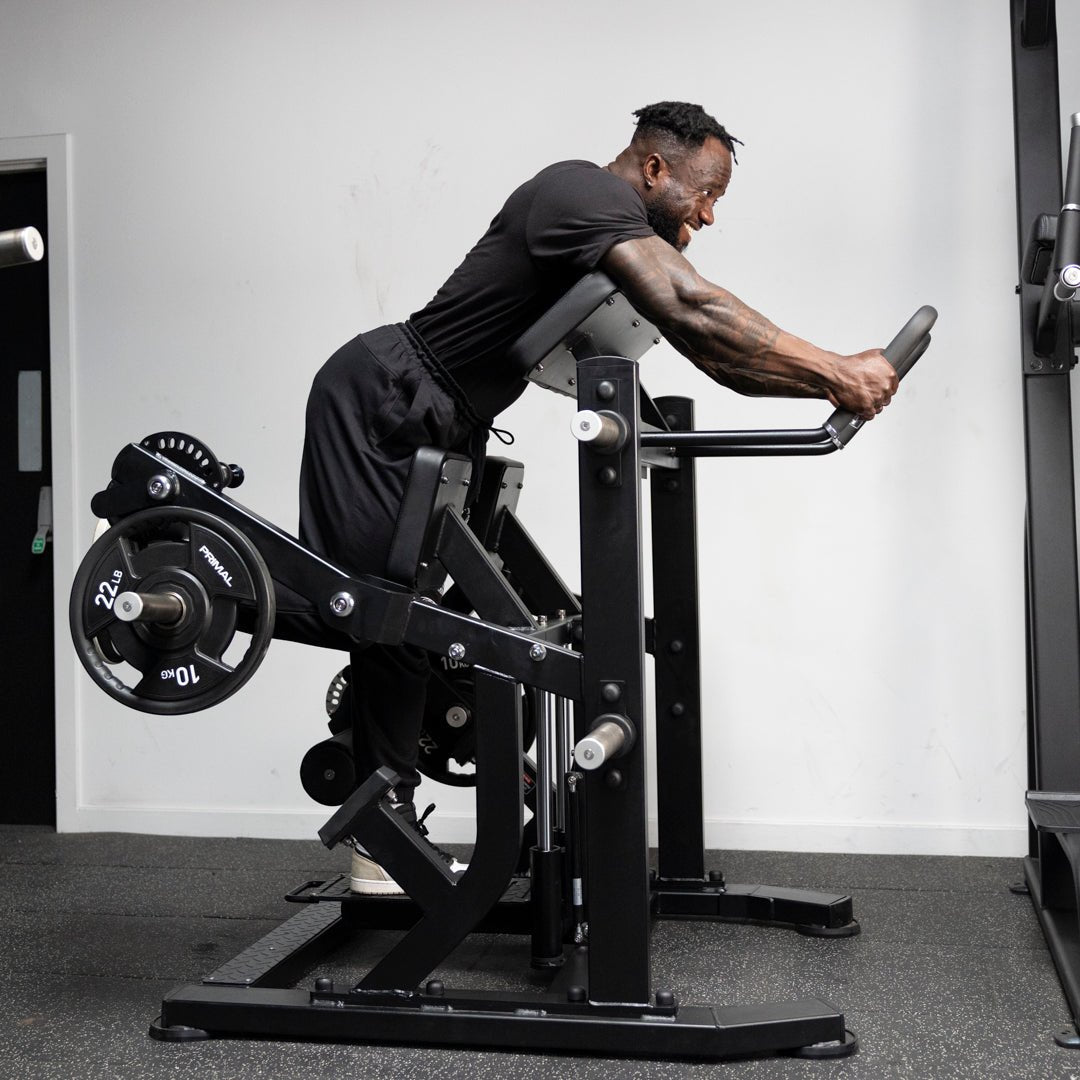 Plate Loading ISO Standing Hamstring Curl