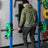 PRx Hammerhead Rackable Curl Bar racked in J-cups