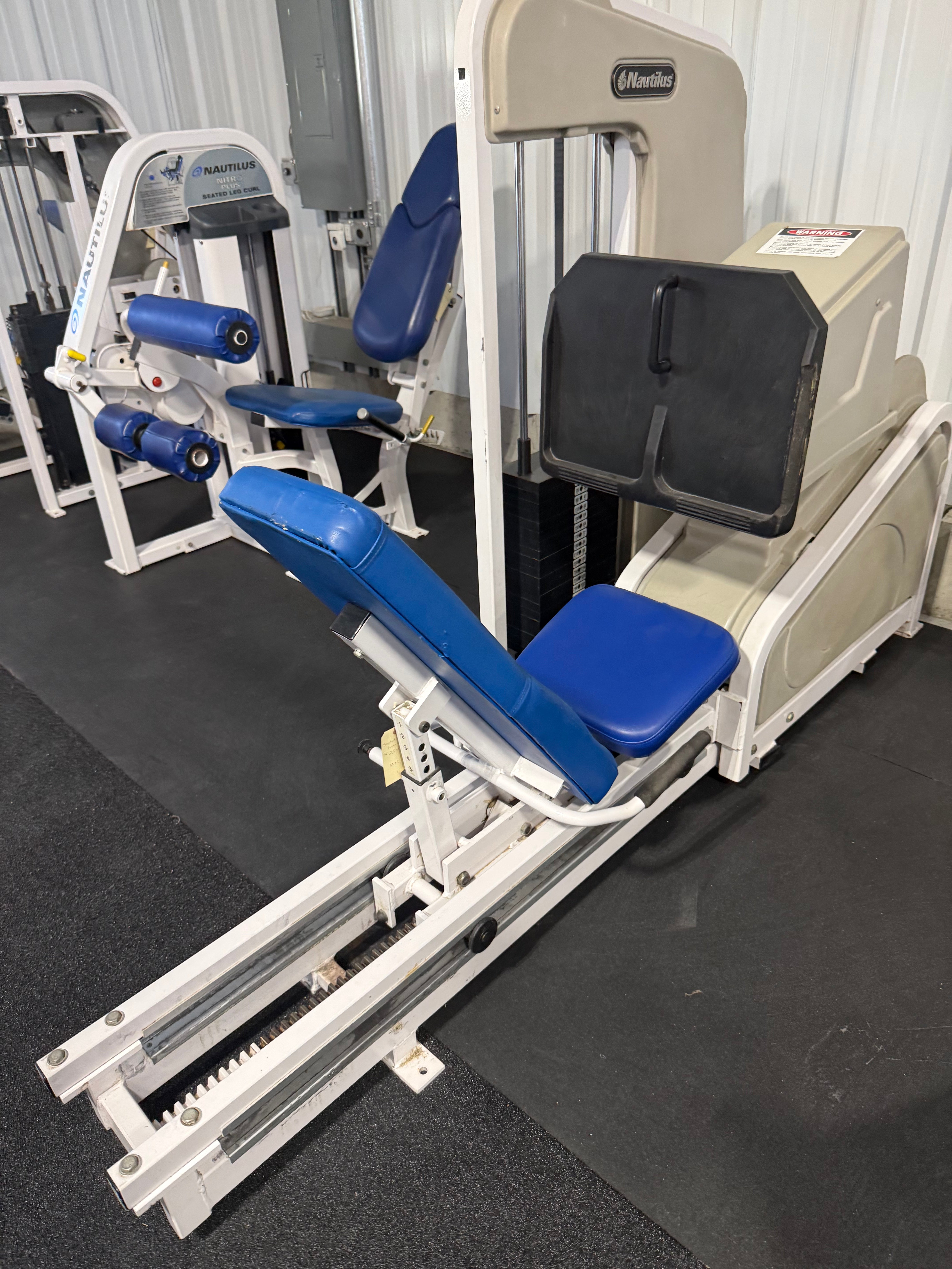 Used Nautilus Leg Press