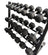 Bishop Rubber Hex Dumbbells (Pairs)
