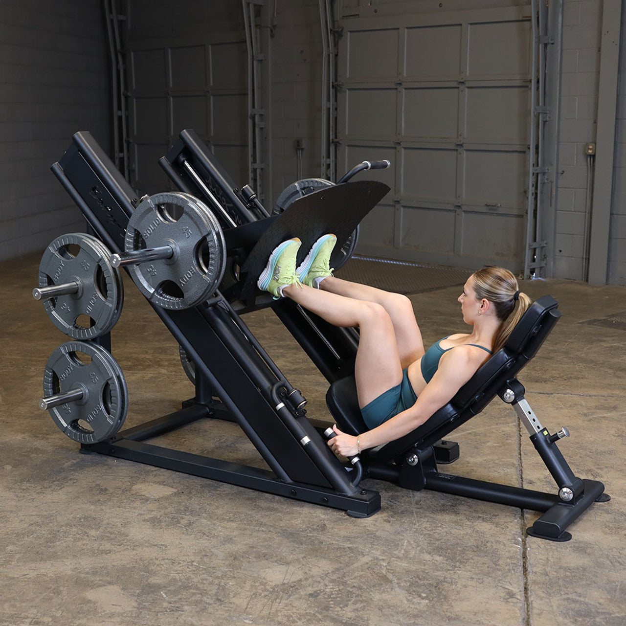 Prensa de piernas comercial Body Solid Pro ClubLine
