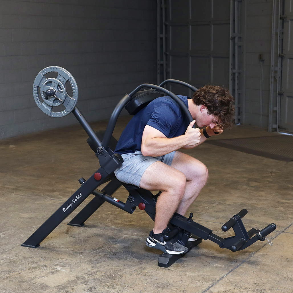 Body-Solid GAB300B ab bench detail