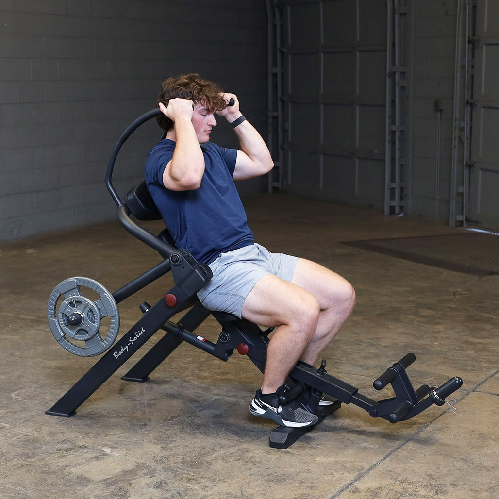 Body-Solid GAB300B ab bench adjustment