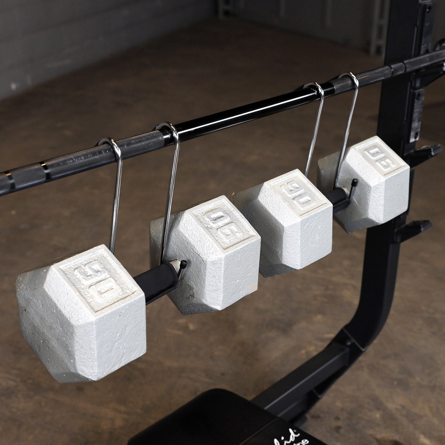 Body-Solid Tools BSTDH dumbbell spotter hooks