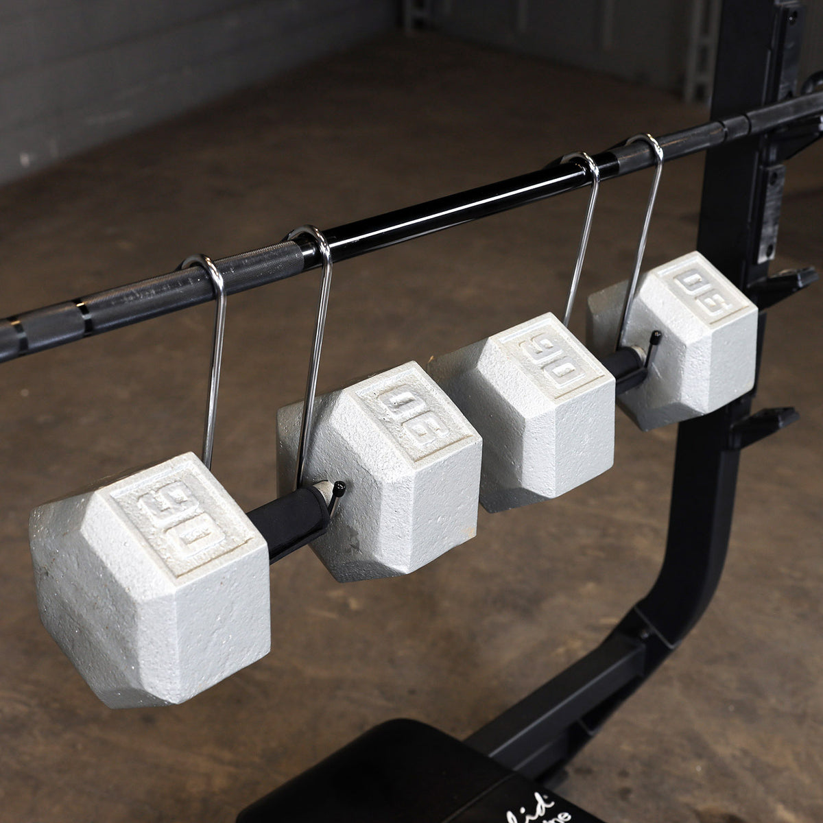 Body-Solid Tools BSTDH dumbbell spotter hooks