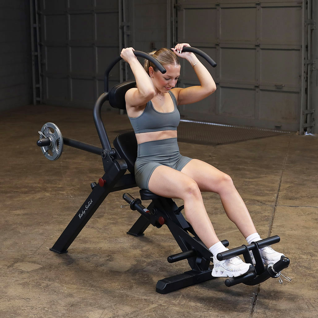 Body-Solid GAB300B ab bench knee raise