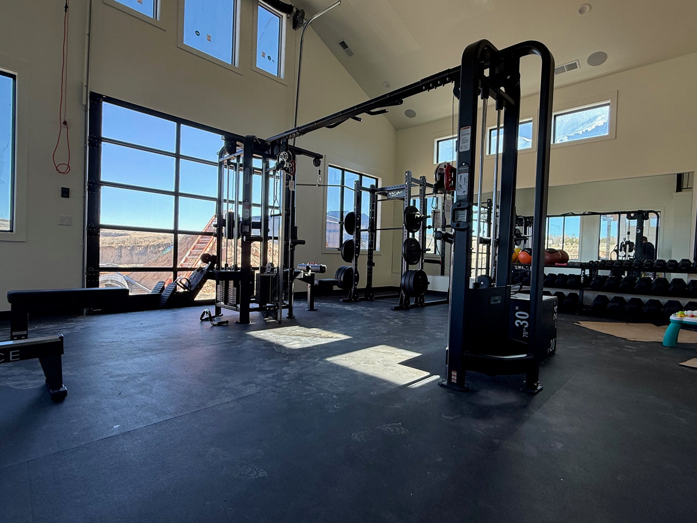 Gym installation by Fitness Supply