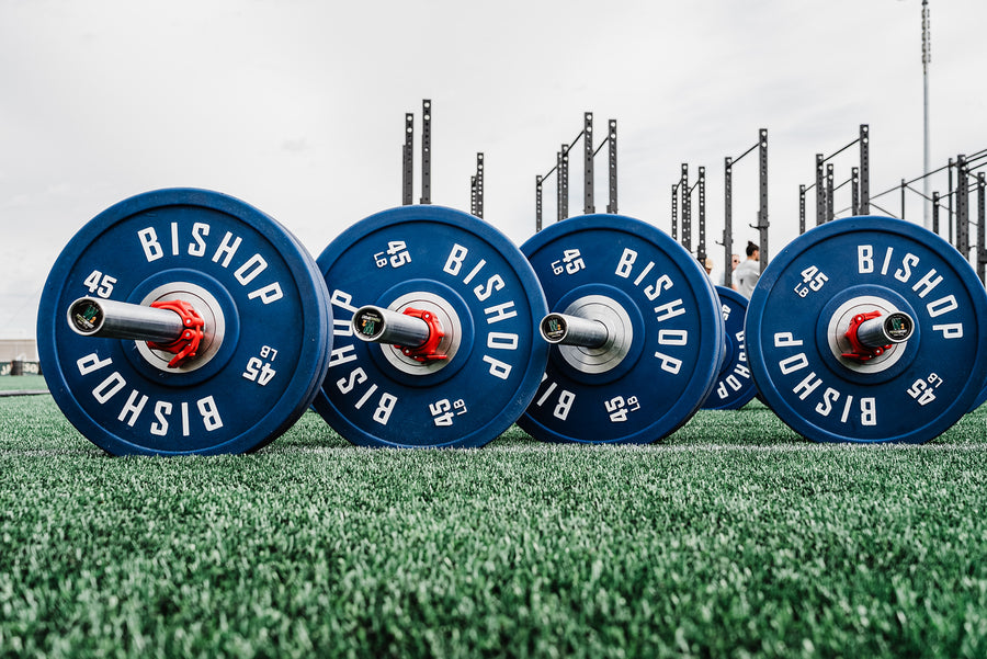 Bishop Barbell Urethane Bumper Plates (Summit Games)