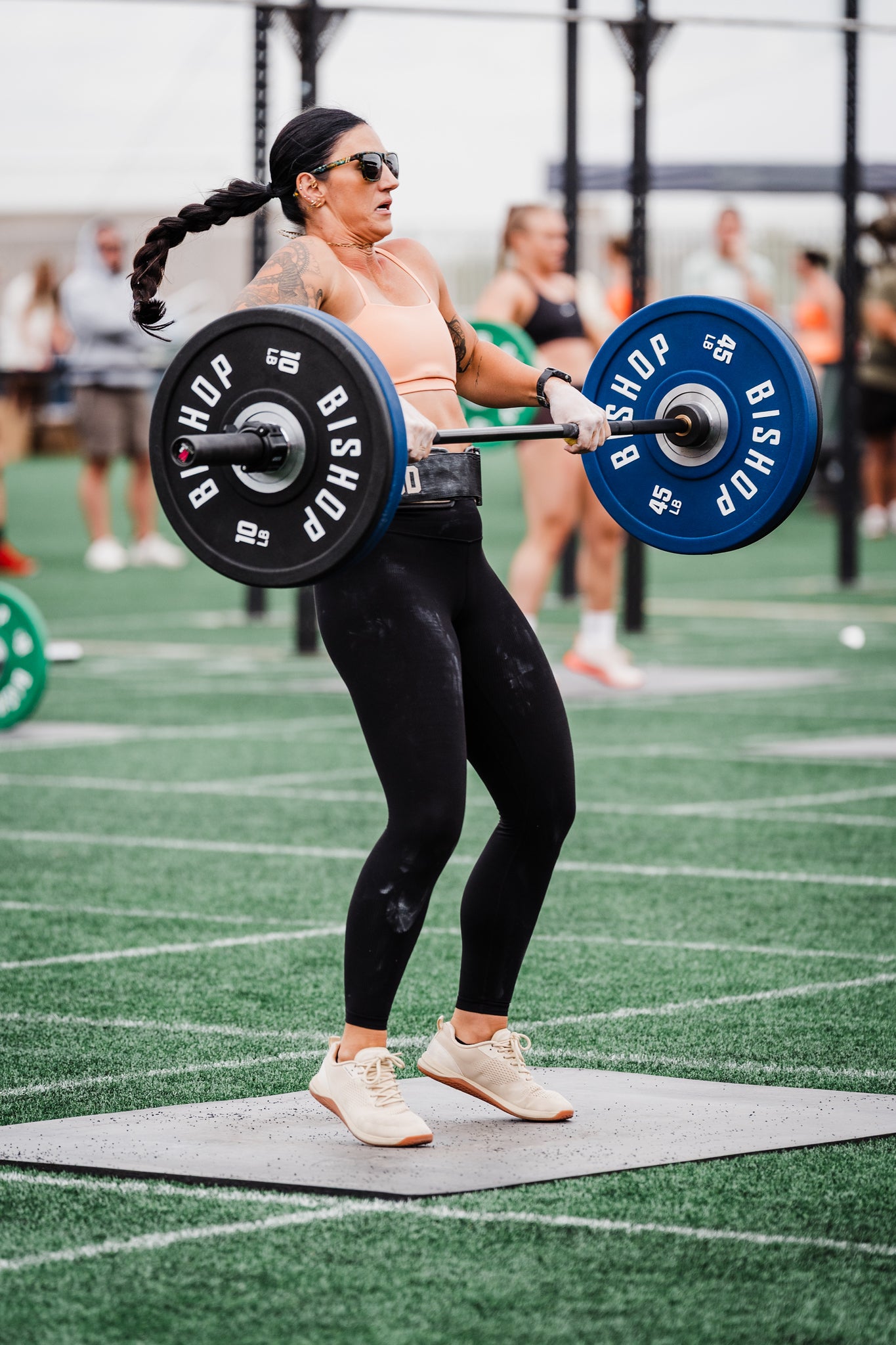 Discos de parachoques de uretano Bishop Barbell (Summit Games)