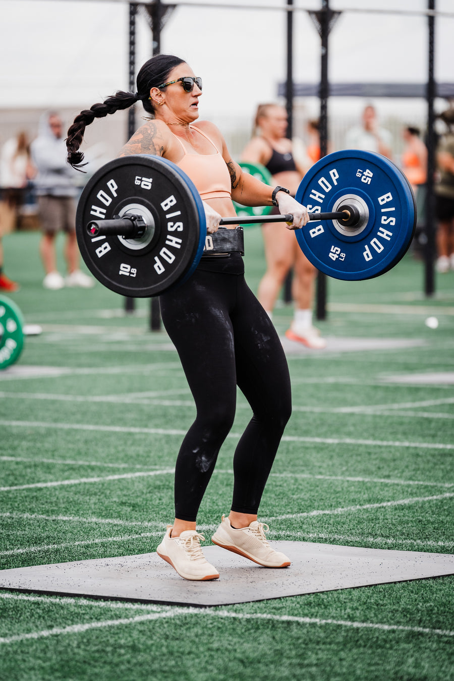 Bishop Barbell Urethane Bumper Plates (Summit Games)