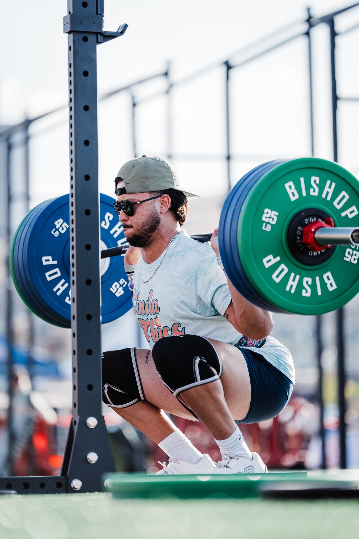 Discos de parachoques de uretano Bishop Barbell (Summit Games)