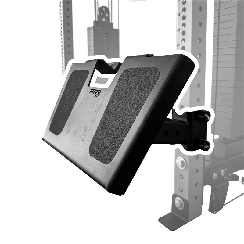PRx Footplate mounted to a functional trainer upright