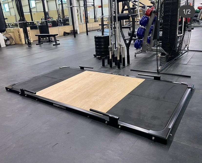 Bishop Barbell Lifting Platforms (Frame-Only) with Band Pegs