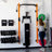 Folding the PRx Profile PRO Squat Rack flat against the wall