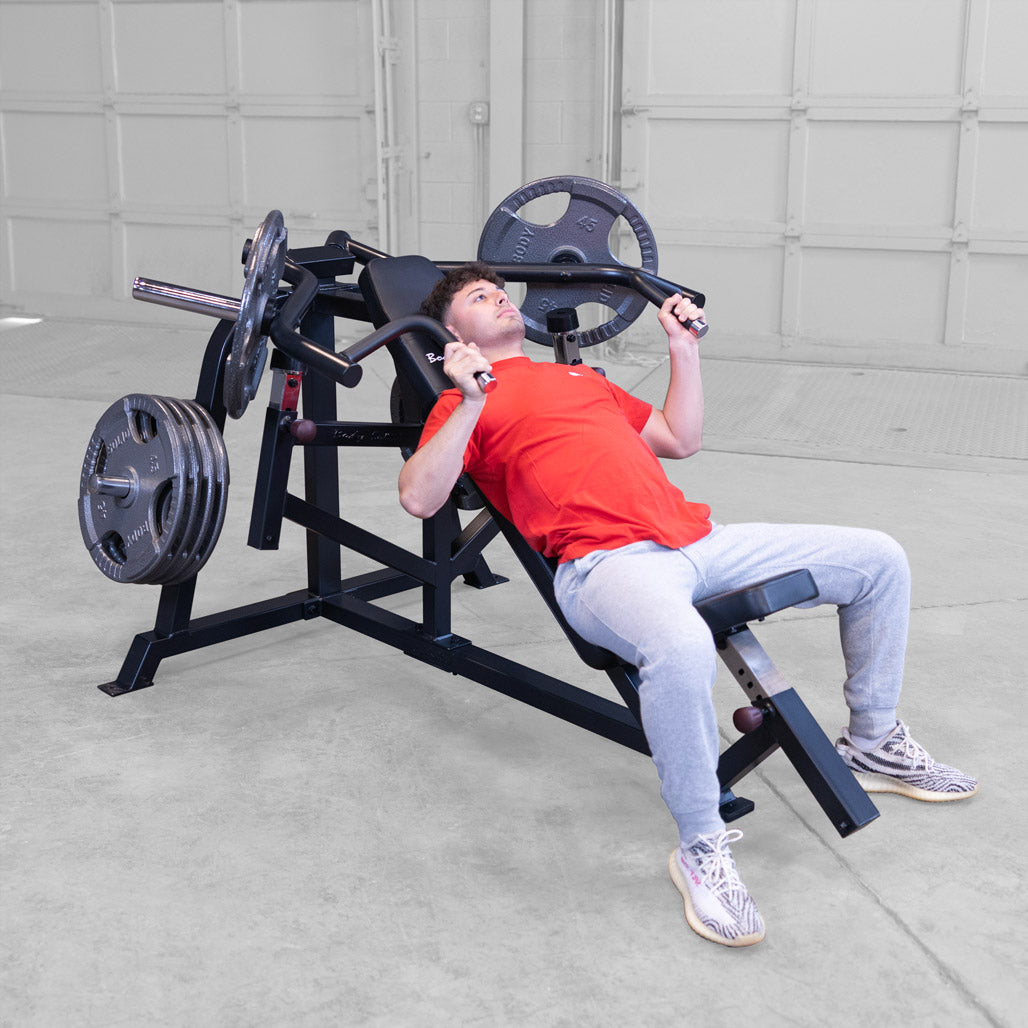 Body-Solid Pro ClubLine LVIP Leverage Incline Press - view 4
