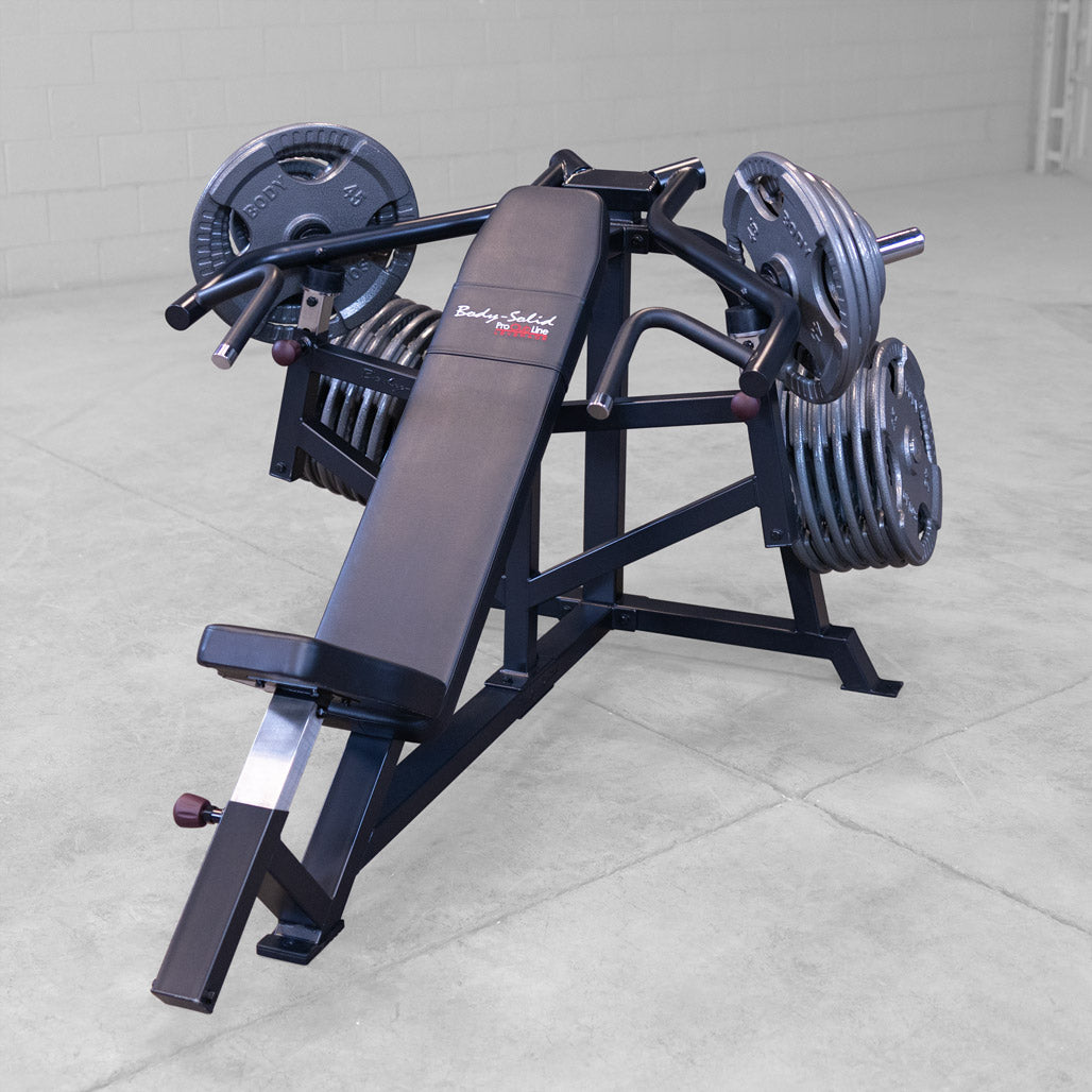 Body-Solid Pro ClubLine LVIP Leverage Incline Press - view 7