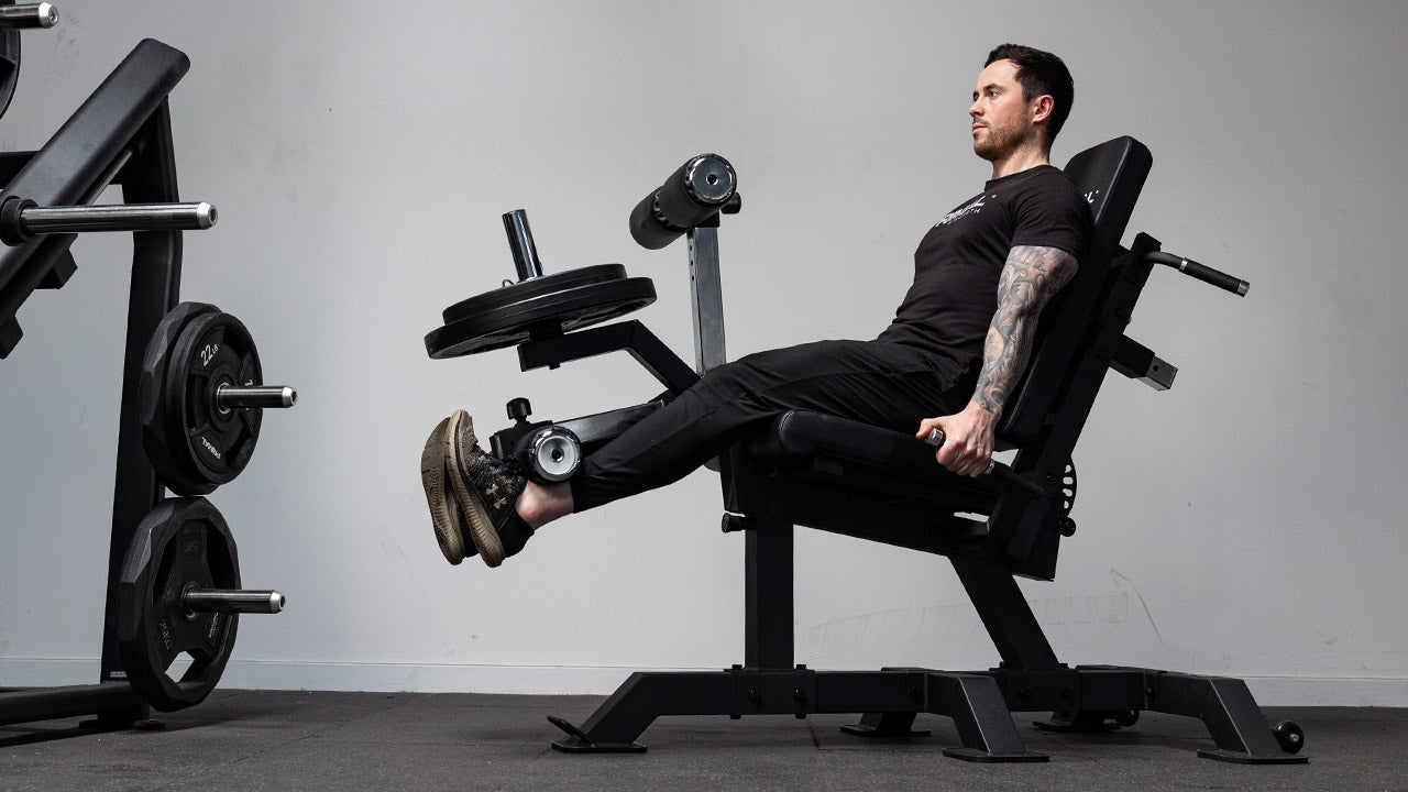 Plate Loaded Leg Extension & Prone Leg Curl