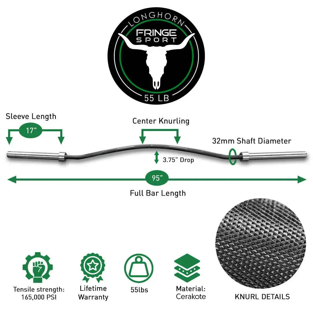 Longhorn Camber Barbell