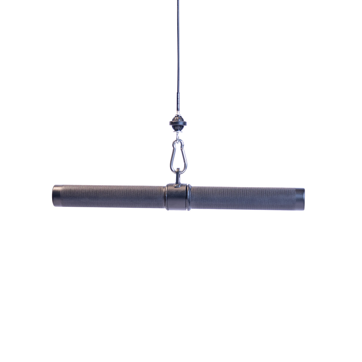 Body-Solid Tools Fat Grip Straight Bar - with cable