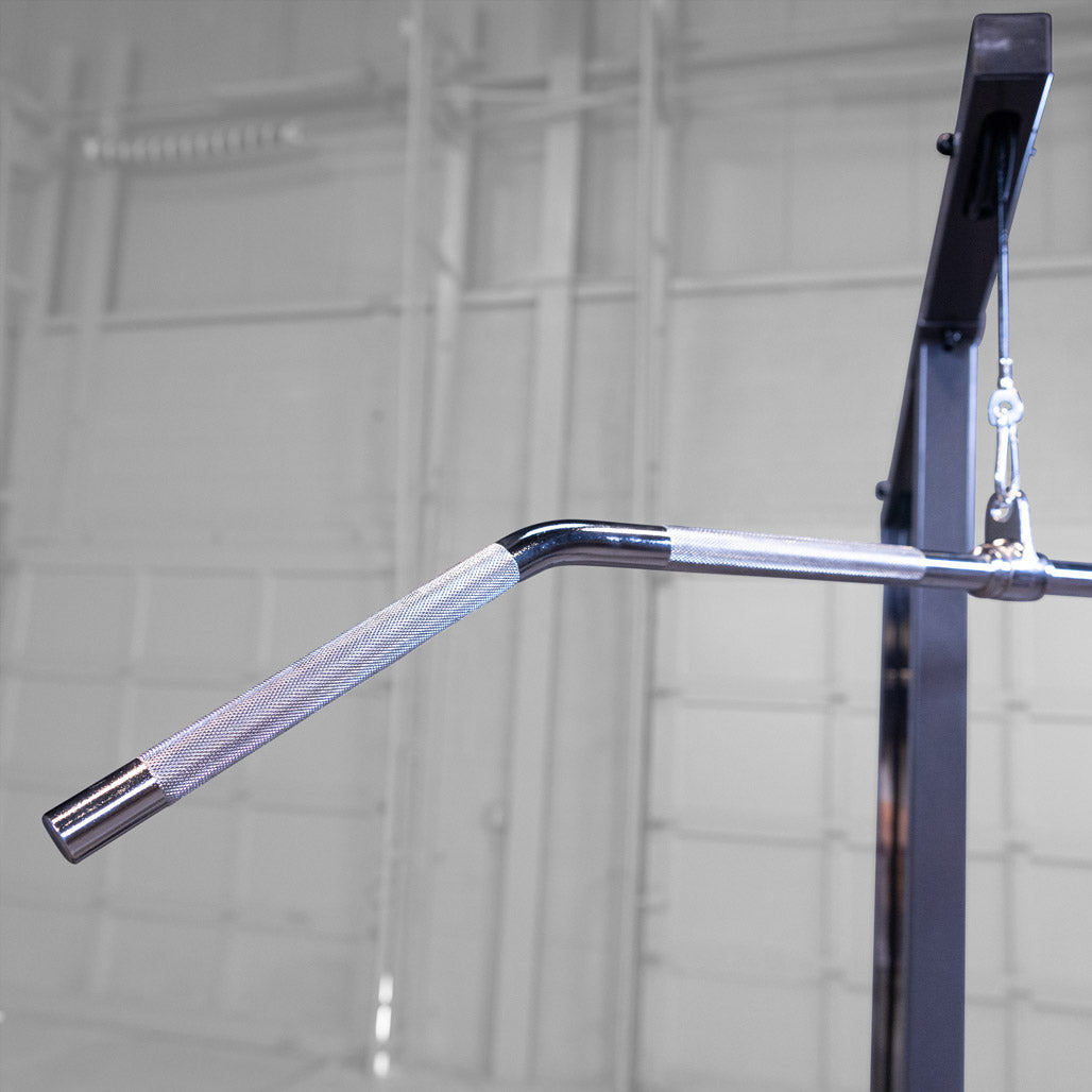 Body-Solid Tools Pro-Style Lat Bar - grip detail