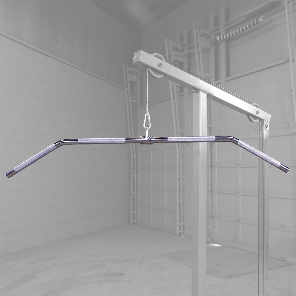 Body-Solid Tools Pro-Style Lat Bar - on lat machine