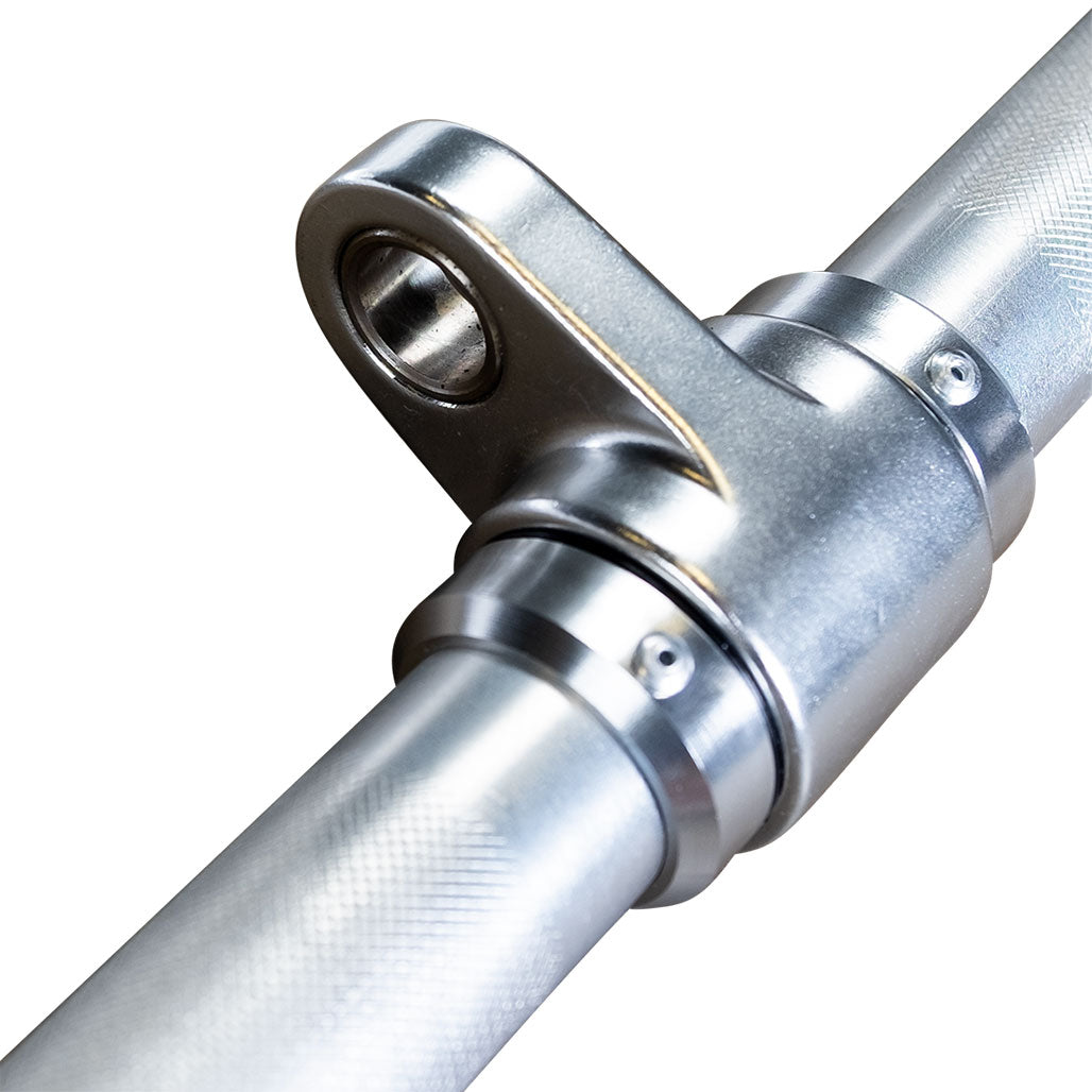 Body-Solid Tools Aluminum Revolving Curl Bar - revolving sleeve detail