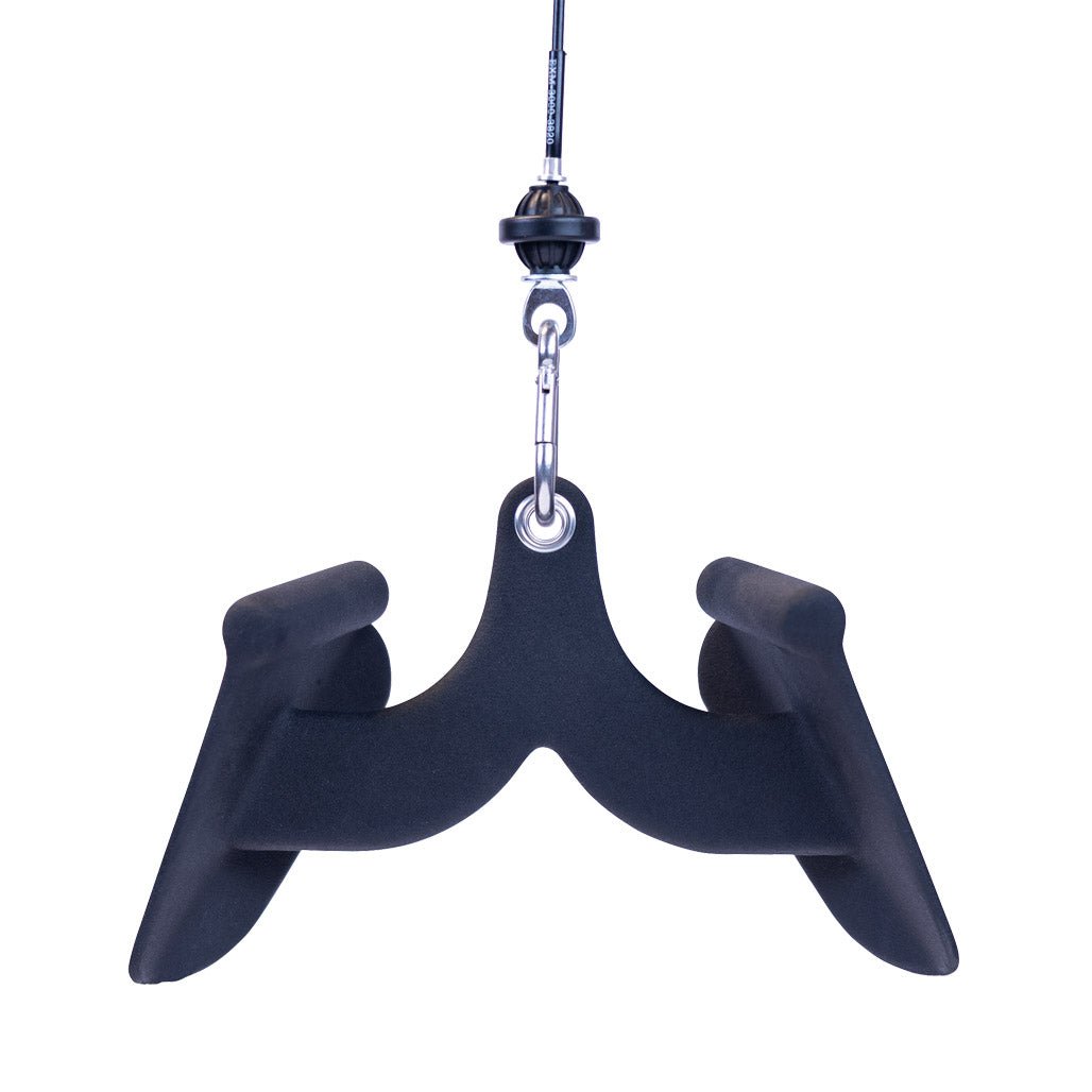 Body-Solid Tools MB612P Ergo Wing Narrow Lat/Row Handle, Underhand Grip
