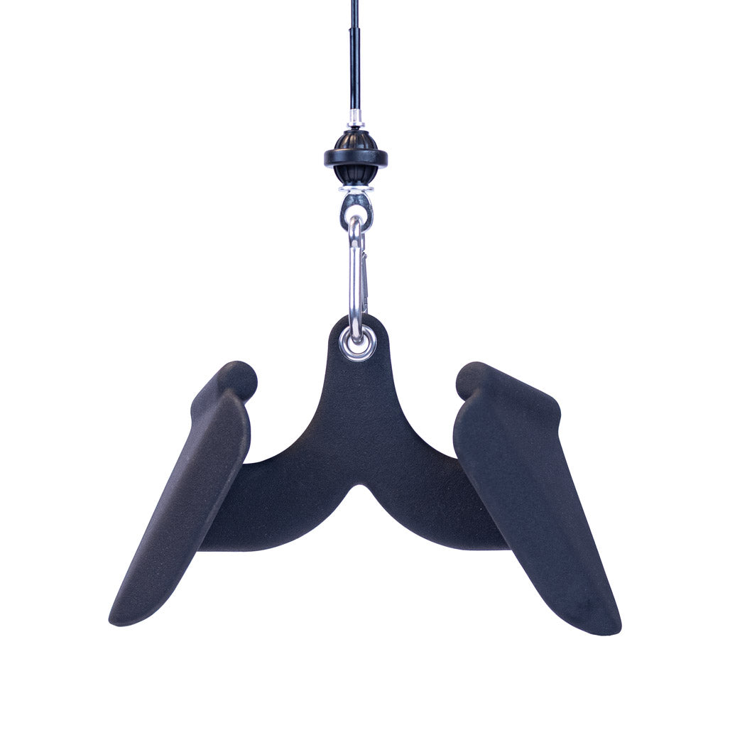 Body-Solid Tools MB612P Ergo Wing Narrow Lat/Row Handle, Underhand Grip